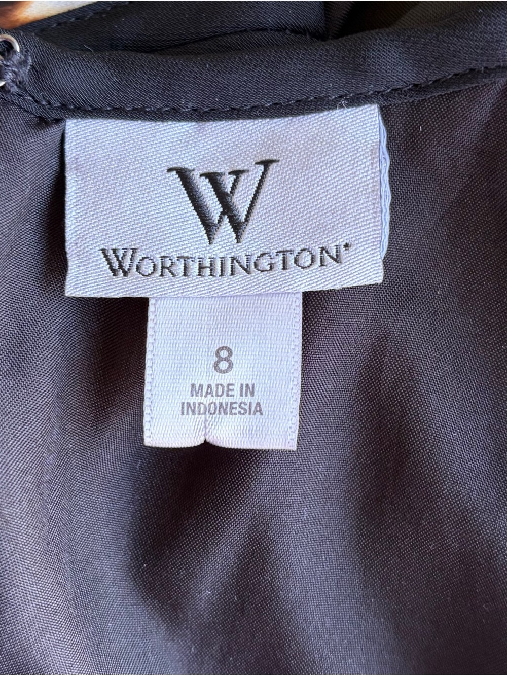 •Worthington• Animal Print Halter Neck Dress - Size 8 - Picture 2 of 8